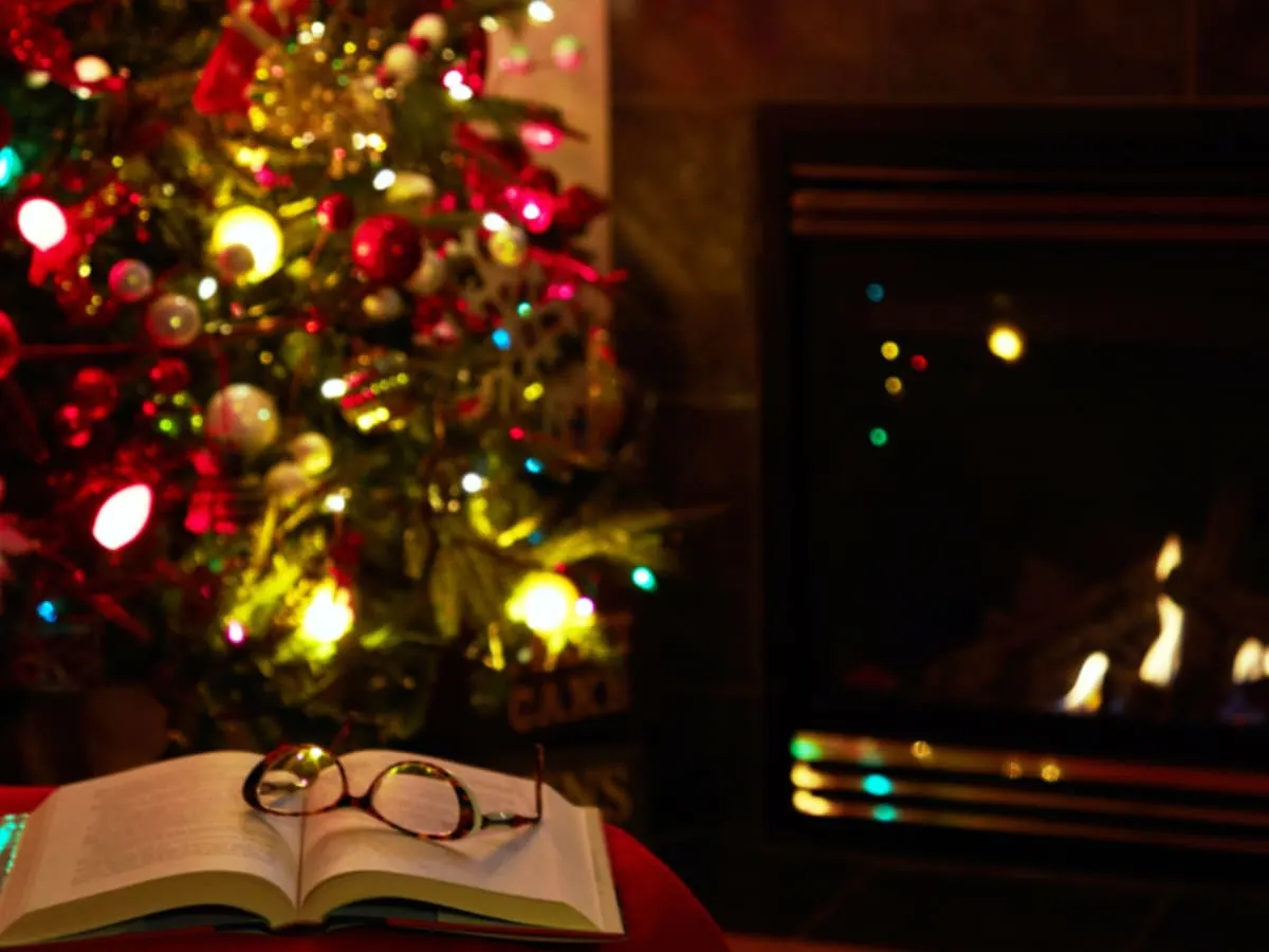 Lire au coin du feu