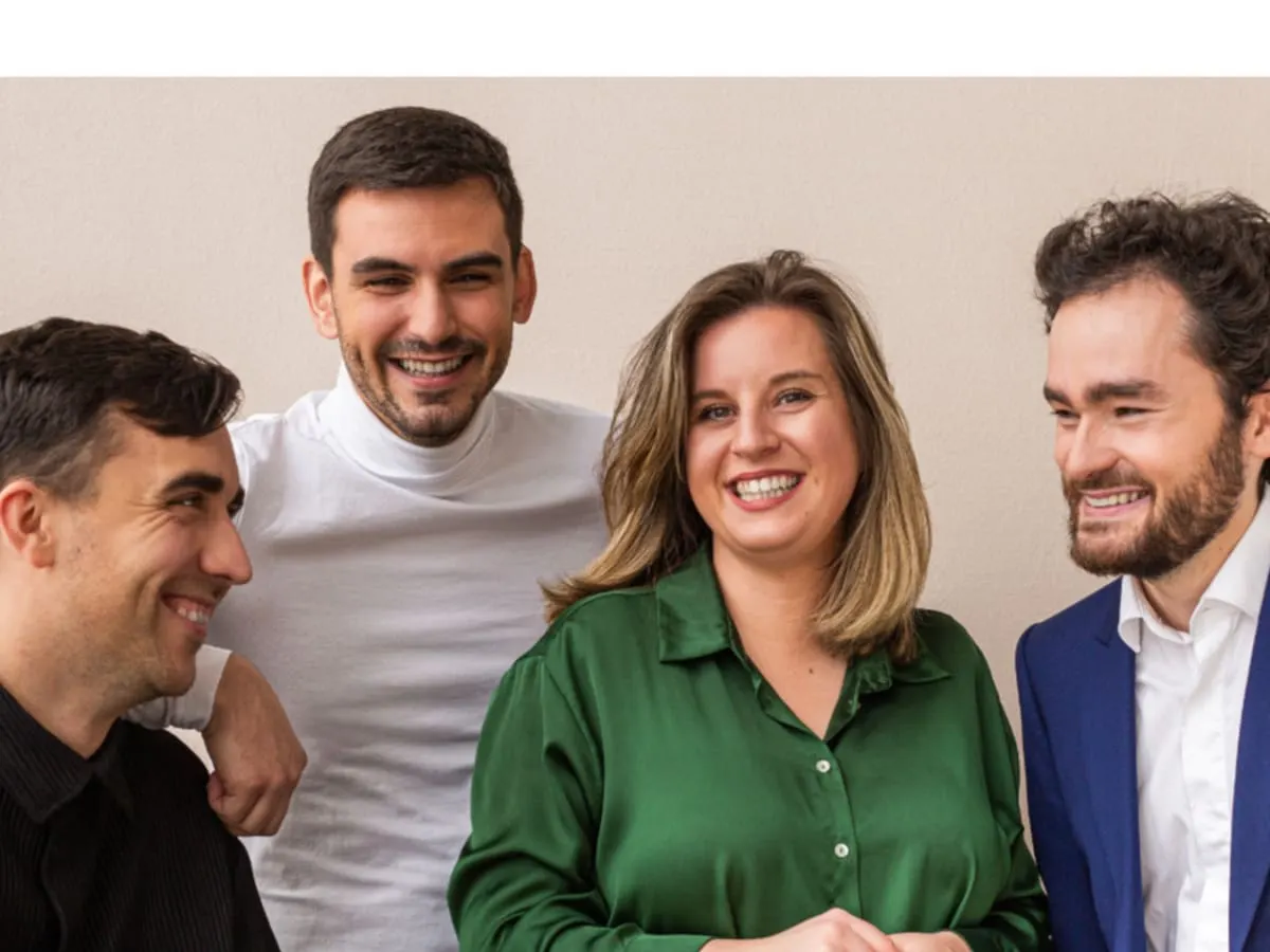 Les membres du Quatuor Cobalt