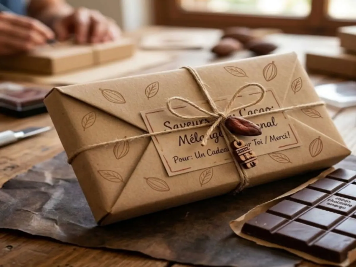 Saveurs du Cacao et Design Précolombien