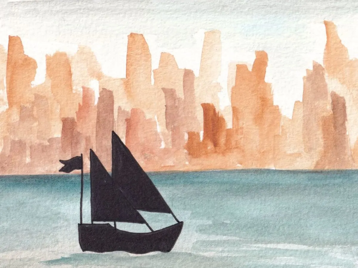 Cartes postales à l'aquarelle