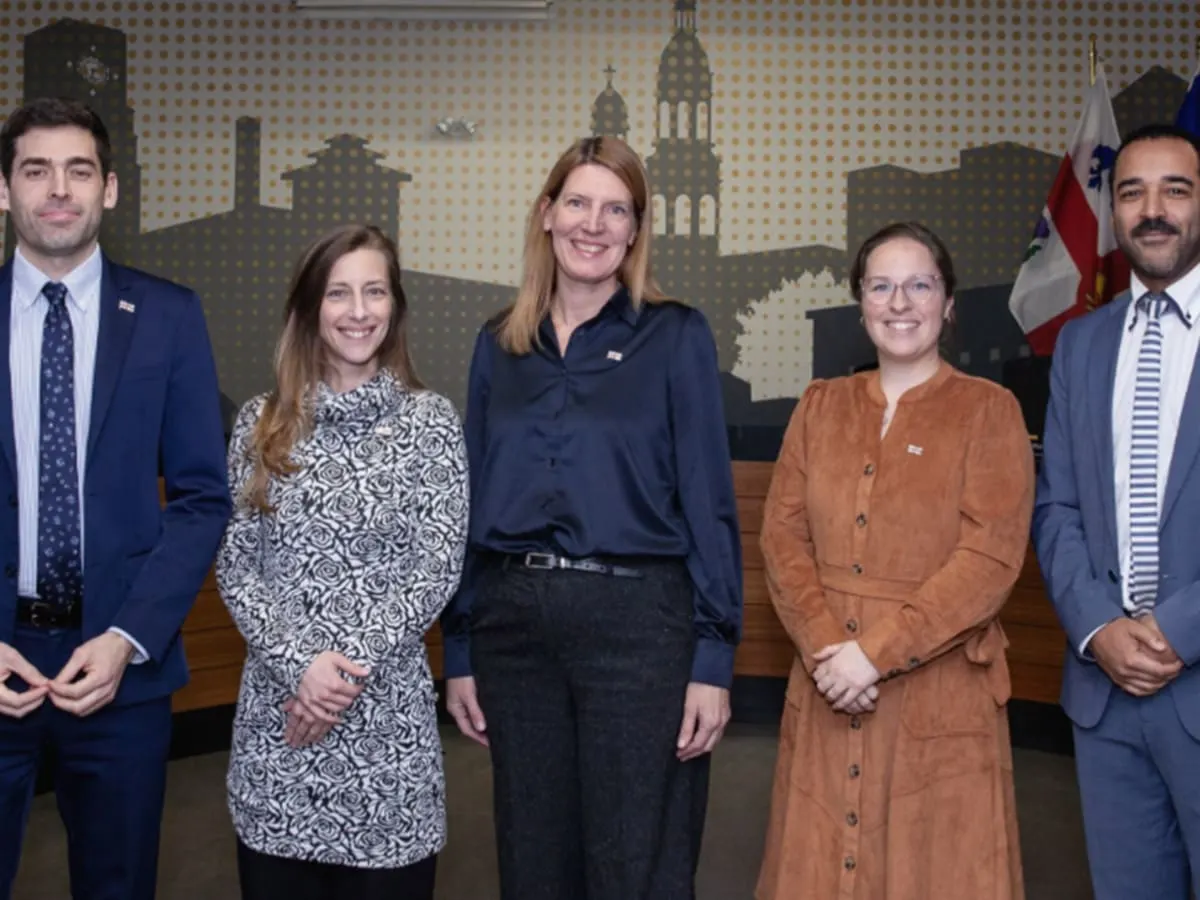 Photo des membres du conseil d'arrondissement du Sud-Ouest